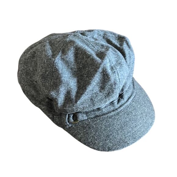 Target Gray Wool Blend Newsboy Style Cap Hat - Picture 1 of 6